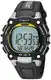 Timex Ironman Men's Classic 44mm Digital Black Resin Strap Watch T5E231