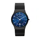 Skagen Herren Analog Quarz Uhr mit Edelstahl Armband T233XLTMN