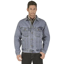 Herren Rugged Wear Unlined denim jackets, Vintage Indigo, L EU