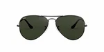 Ray Ban Unisex Aviator Large Metal Sonnenbrille MOD. 3025 Grau/Grau Grün