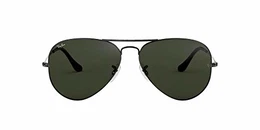 Unisex Aviator Sonnenbrille, Grau (Gestell: Grau, Gläserfarbe: Grau Grün), L EU