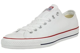 All Star Ox Canvas Weiße Sneakers- UK 9.5