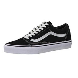 Unisex Old Skool VD3HY28 Sneaker, Black/White, 41 EU