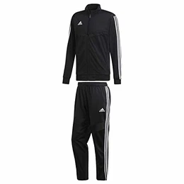 Herren Polyesteranzug TIRO 19 Black/White M