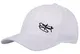 2Stoned Flexfit Cap Wooly Combed Weiß mit Stick, Größe S/M (56 cm - 58 cm), Basecap für Damen und Herren