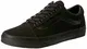 Vans Old Skool, VD3HBKA,  Unisex-Erwachsene Sneakers, Schwarz (black/black (canvas), 43 EU
