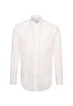 Seidensticker Herren Business Hemd Regular Fit Langarm offwhite