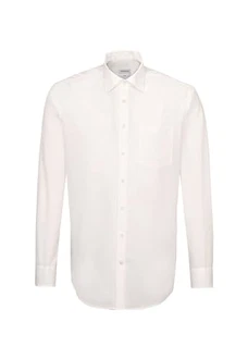 Seidensticker Herren Business Hemd Regular Fit Langarm