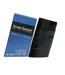 Bruno banani Magic Man – Eau de Toilette Natural Spray – Charismatisch-warmes Herren Parfüm – 1er Pack (1 x 50ml)
