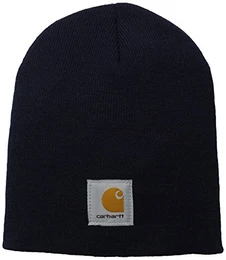 Unisex-Adult Knit Hat Beanie Hat, Navy, One Size