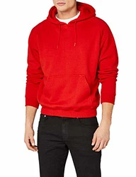 Urban Classics Herren Blank Hoody Kapuzenpullover red
