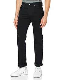 Herren 501 Original Fit Straight Jeans, Schwarz (Black), 36W / 34L