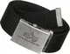Alpha Herren Heavy Duty 4 cm Belt, Black, Talla Única
