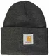 Carhartt Workwear Beanie Mütze Watch Hat Arbeitsmütze, dunkelgrau, A18CLH