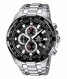 Edifice Herren Massives Edelstahlgehäuse und-Armband Uhrenarmband EF-539D-1AVEF
