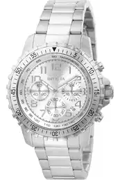 Specialty Stainless Steel Men's Quartz Watch - 45mm