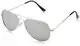 Ray-Ban Rb3025 Klassische Flieger-Sonnenbrille, Weiß/Grau, 55 mm
