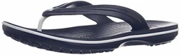 Unisex-Erwachsene Zehentrenner Zehentrenner Crocband Flip, Blau (Navy), 45-46 (Herstellergröße: M11)
