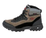 Lico Herren Milan Trekking- & Wanderstiefel Schwarz/Grau/Rot