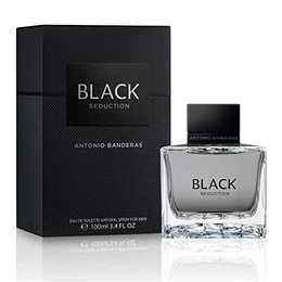 Perfumes - Black Seduction - Eau de Toilette Spray für Herren, Fragranza d'Ambra Legnosa - 100 ml