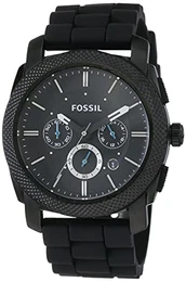 Herren Chronograph Quarz Uhr mit Kautschuk Armband FS4487