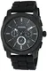 Fossil Herren Chronograph Quarz Uhr mit Kautschuk Armband FS4487