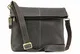 Visconti - Umhängetasche - Moorbraun - mit gefalteter Oberseite - Leder - A4 - (18762) - GRÖßE: B: 35 H: 27-38 T: 3-9 cm