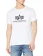 ALPHA INDUSTRIES Herren T-Shirt Weiß weiß (White) L
