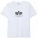Alpha Industries Herren Basic T-Shirt, Weiß (White 09), Medium