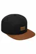 Herren Kappe REELL Suede Cap schwarz/braun