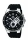 Casio Edifice Herren Massives Edelstahlgehäuse und Resinarmband Uhrenarmband EF-552-1AVEF