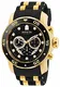Invicta 6981 Pro Diver - Scuba Herren Uhr Edelstahl Quarz schwarzen Zifferblat