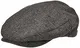 Brixton Herren Schiebermütze Hooligan grey/black herringbone, L 112-00005