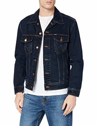 Herren Jeansjacke W41001705 AUTH WESTERN JACKET Blau (BLUE BLACK) M