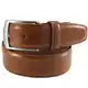 LINDENMANN Ledergürtel Herren/Gürtel Herren, Rindleder-Gürtel bombiert, cognac, Größe/Size:90, Farbe/Color:beige