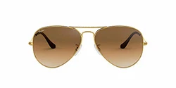 Ray Ban Unisex Aviator Large Metal Sonnenbrille MOD. 3025 Silber