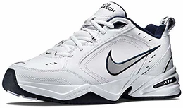 Herren Air Monarch Iv Fitnessschuhe, Weiß Midnight Navy Metallic Silver, 41 EU