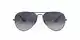 Ray Ban Unisex Sonnenbrille Aviator, Gr. Large (Herstellergröße: 58), Grau (gunmetal 004/78)