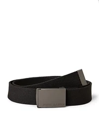 Unisex Canvas Belt Gürtel, Black, one size