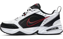 Nike Herren Air Monarch IV Sportschuh White/Black/Varsity Red