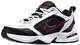 Nike Herren Air Monarch IV Fitnessschuhe, White Black Varsity Red, 43 EU