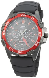 MTD1069B1A2 Herrenuhr, Gummi, Rot