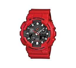 G-Shock Herren Harz Uhrenarmband GA-100B-4AER