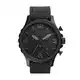 Fossil Herren Chronograph Quarz Uhr mit Leder Armband JR1354