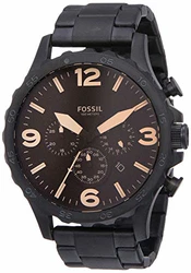 Fossil Herren Chronograph Quarz Uhr Nate JR1356