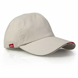 Gill Sailing Yachting and Beige Cap Hat Silver Grey - Unisex - Rostfreier hinterer Metallversteller - 6-Panel-Konstruktion