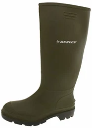 Dunlop Herren wasserdichte Gummistiefel Grün EU 44