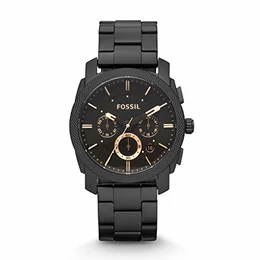Herren Chronograph Quarz Uhr mit Edelstahl Armband FS4682
