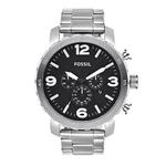Fossil Herren Chronograph Quarz Uhr Nate JR1353