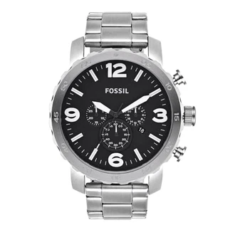 Fossil Herren Chronograph Quarz Uhr Nate